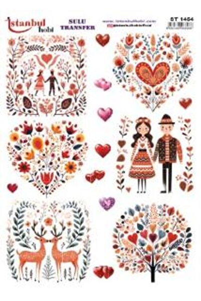 İstanbul Hobi Water Transfer Paper 25X35Cm St-1454