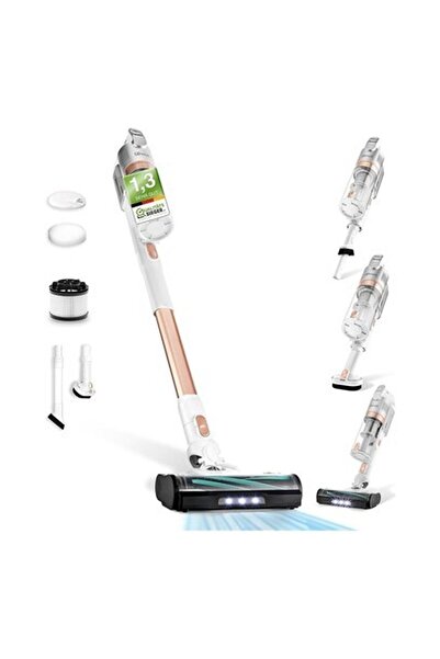 Levoit 4'ü 1 Arada Kablosuz Süpürge, Hayvan Kılı Başlıklı, Saç Önleyici, Hepa...