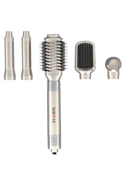 mrway طقم استشوار مصفف مجفف الشعر 5 في 1من مرواي 1500 واط