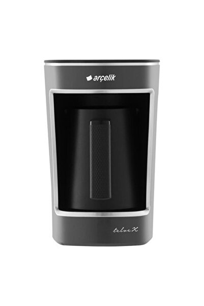Arçelik Antrasit Renkli Elektronik Kahve Makinesi, Pratik ve Şık Tasarım