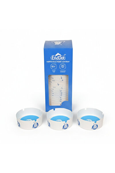 EndDot طفاية سجائر ورقية إسفنجية (فوم)