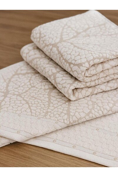 Nurpak KANAVİÇE YÜZ HAVLUSU 50x90 2'Lİ %100 PAMUK