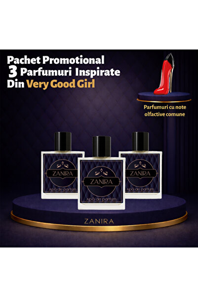 Zanira Set of 3 Perfumes 112 – Inspired by Very G00D Girl
