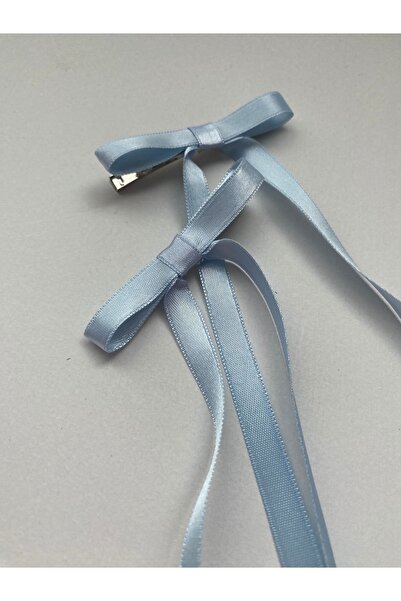 Massaltay مشبك شعر على شكل فيونكة من الساتان - إكسسوار شعر نسائي أنيق وراقي