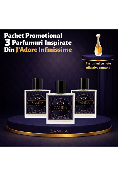 Zanira Set of 3 Perfumes 117 – Inspired by J’Ad0re Infinissime
