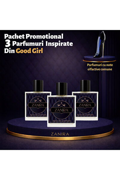 Zanira Promotional Set of 3 Perfumes 106 – Inspired by Good Girl