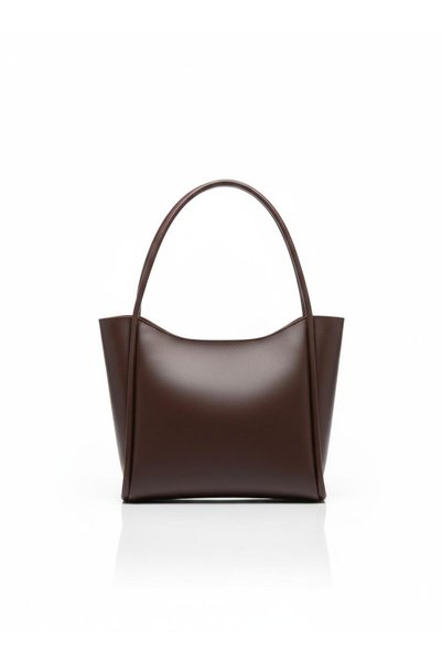 ZEGİ BAGS &MORE Mink Women's Shoulder Bag with Large Interior Volume Scarf