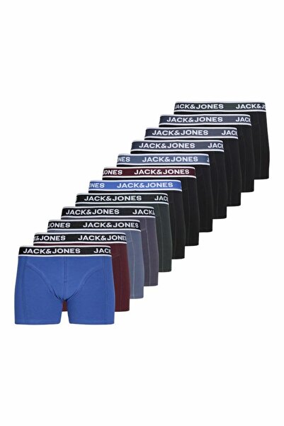 Jack & Jones Jack Jones Troy Solıd 12 Li Paket Erkek Boxer 12295194
