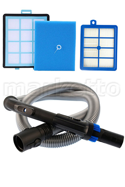 Marketto مجموعة خرطوم المكنسة الكهربائية المتوافقة مع Philips PowerPro Expert...