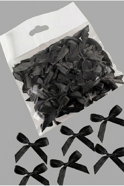 Massaltay شريط زخرفي بفيونكة حمراء 6 مم - 20 قطعة فيونكة صغيرة للزينة