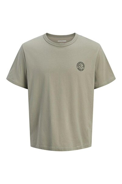 Jack & Jones تي شيرت جاك جونز أوليان ريلاكس فيت برقبة دائرية للرجال 12288107