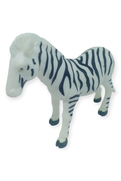 Lisinya Hayvan Figürleri - Vahşi Hayvanlar 9 cm - Zebra (Lisinya)