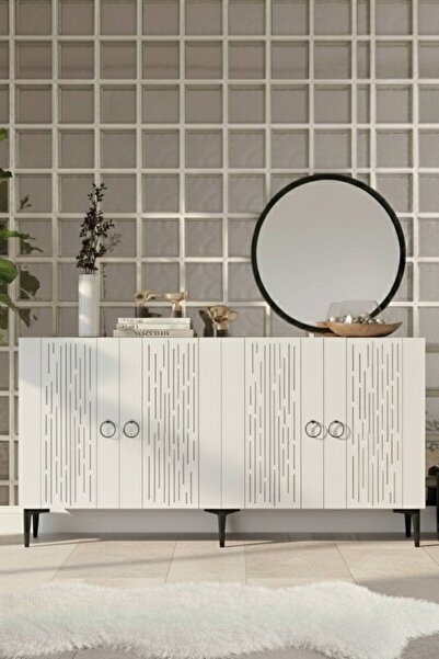 YUMEDİ DESİGN KA1515B - KULFAL KONSOL, TV SEHPASI, ÇOK AMAÇLI DOLAP ve KAHVE ...