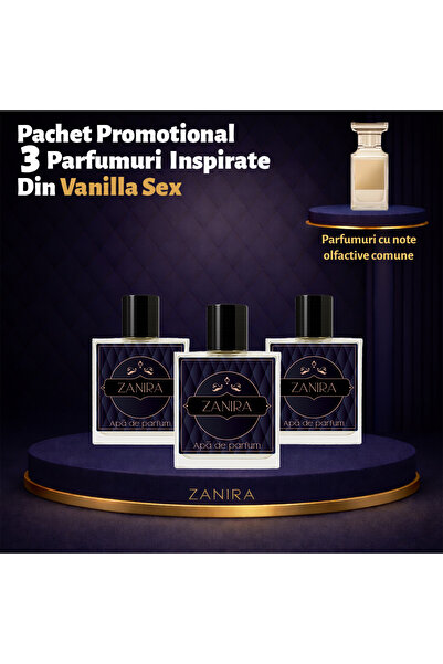 Zanira Promotional Set of 3 Perfumes 214 – Inspired by Vanilla Sex
