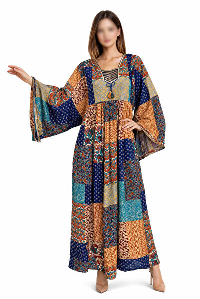 THOGUE جلابية حرير كم فرنسي