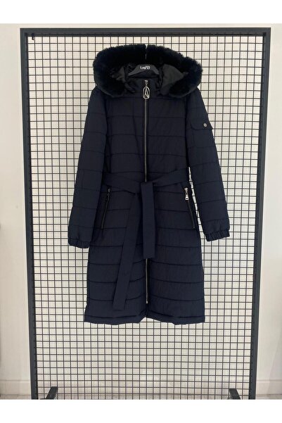 Armine TREND Quilted Coat with Fur Hat-25Kt750