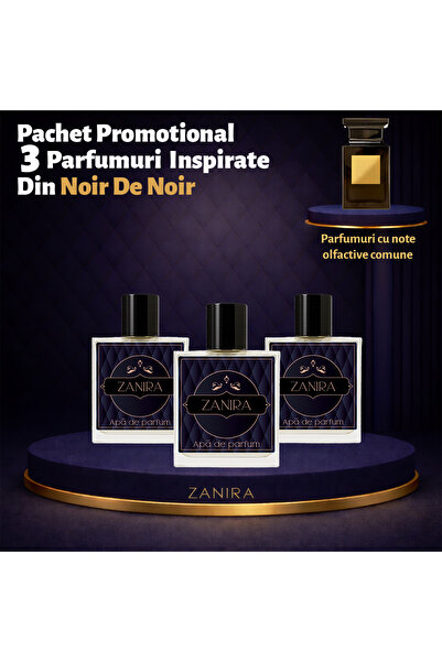 Zanira Set 3 Parfumuri 212 – Inspirat din Noir D Noir