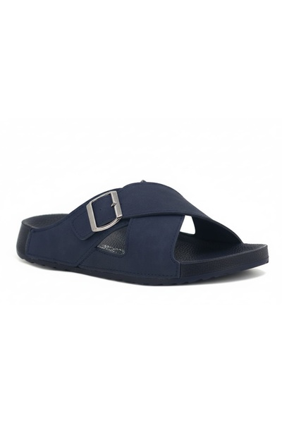 ARİSS Unisex Cross Buckle Sport Sole Casual Slippers