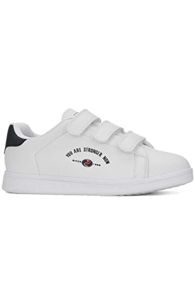 KOCAMANLAR Bst-1001 Pantofi sport unisex cu velcro ALBI