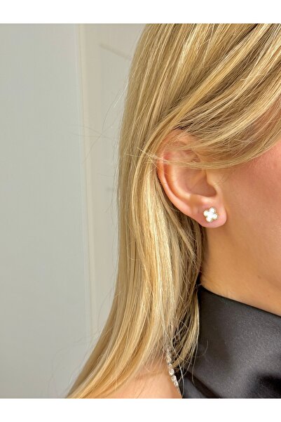 YOUES JEWELRY أقراط كلاسيكية صغيرة من الفولاذ