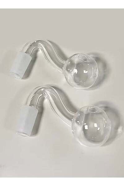 generalbuiltin قطعتان من أنبوب التدفق الداخلي الزجاجي الصغير بقطر 14 مم