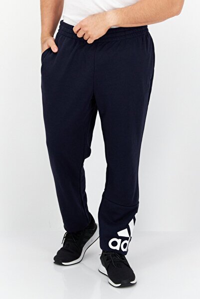 adidas Men Sportswear Fit Drawstring Outdoor Sweatpants, Navy