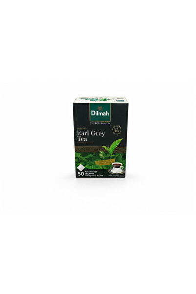 Dilmah Earl Grey Tea Bergamot Aromalı Seylan Siyah Çay 50 Süzen Poşet (100 g)