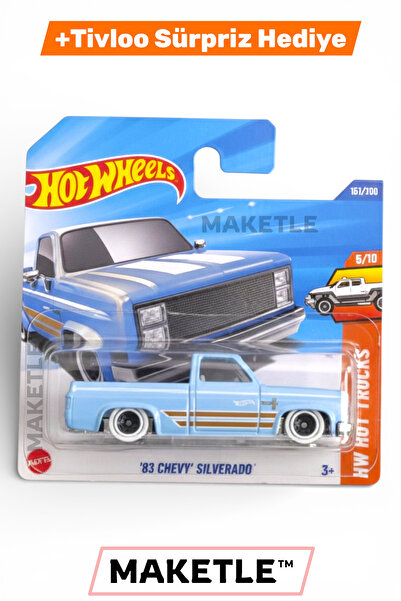 HOT WHEELS '83 Chevy Silverado - HYY91 - Tivloo Sürpriz Hediyeli