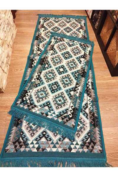 OEM 1+1 Woven Rugs, Double-Sided, Size 60 x 120 cm + 80 x 200 cm H&H