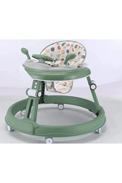 My modern game مشاية ووكر 4 في 1 أطفال دائرية بمقعد مبطن مع موسيقى مع مركز لج...