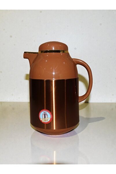 WDA إبريق حراري معزول بتفريغ الهواء - 1.3 لتر، بني نحاسي