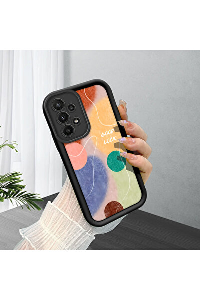 ucuc حافظة هاتف سامسونج جالاكسي A23 متوافقة مع السيليكون الأسود المرن الممتص ...