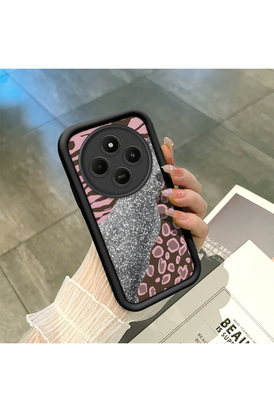 ucuc جراب هاتف شاومي ريدمي 14C متوافق مع شبكة الجيل الرابع، مصنوع من السيليكو...