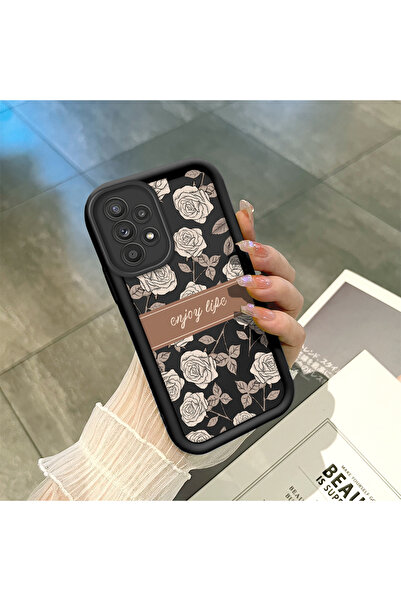 ucuc حافظة هاتف سامسونج جالاكسي A52 متوافقة مع السيليكون الأسود المرن الممتص ...