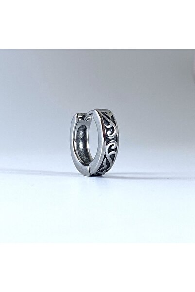 Viking Vintage Tribal Antika Model Halka Geçirmeli 316L Kararmaz&Paslanmaz Çe...