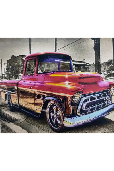 mentaş grup لوحة فسيفساء مطرزة بالخرز على شكل ألماس، لوحة أحجار كريستالية 50×40، طقم كامل