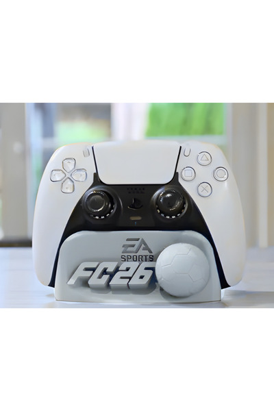 Hediyem Senin İçin FC 26 Temalı Oyun Kolu Standı | PS5, Xbox ve PC Uyumlu Gam...
