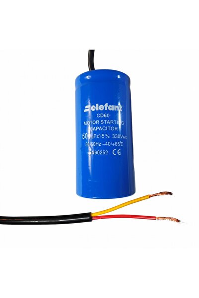 pro tools store romania Condensator cu fir CD60 500µF 50x100mm 330V