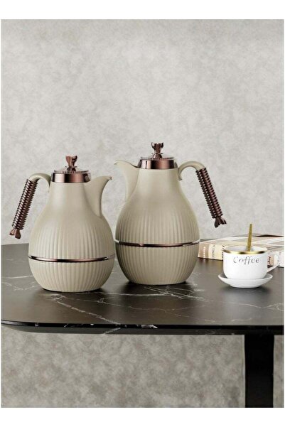 ALQANNAS Set of 2 High-Quality Tea & Coffee Thermoses with 3-Year