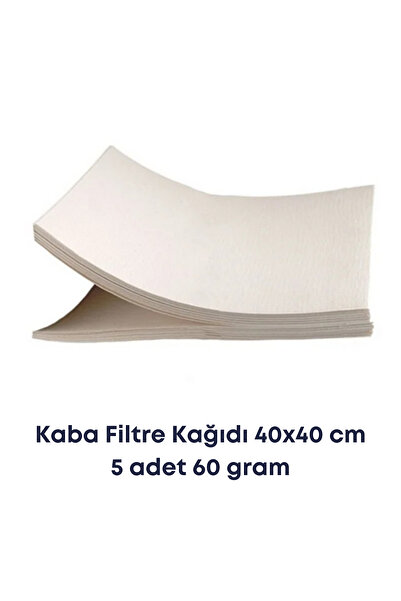 Mr. Crowley Laboratuvar Kaba Filtre (Süzgeç) Kağıdı 60gr 40x40 cm - 5 adet