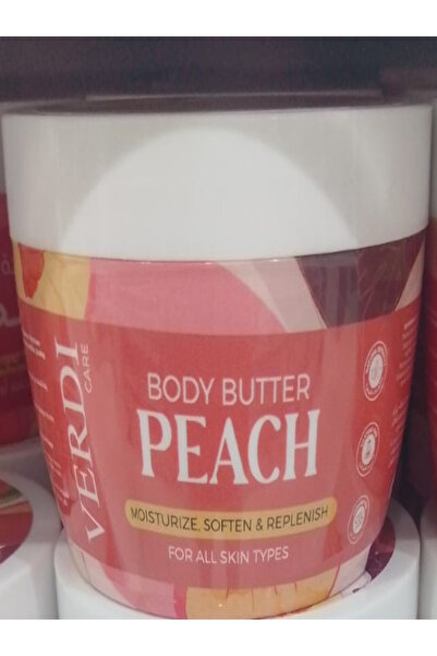 VERDİ كريم للجسم بزبدة الخوخ ابتداءً من 250 مل
