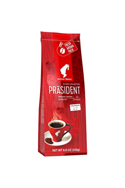 Genel Markalar Präsident Blend Öğütülmüş Filtre Kahve, Orta Kavrulmuş, Yumuşak İçim 220 g