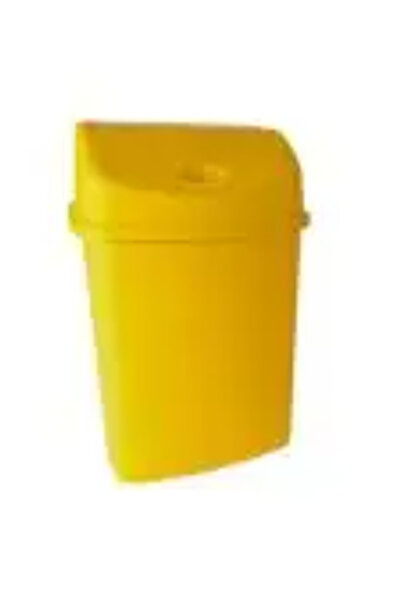 sterk 55L waste bin, plastic, with lid,