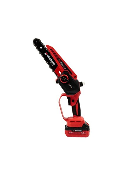 elefant EBS-104 Mini ferăstrău cu lanț fără fir 20V 4Ah fără perii