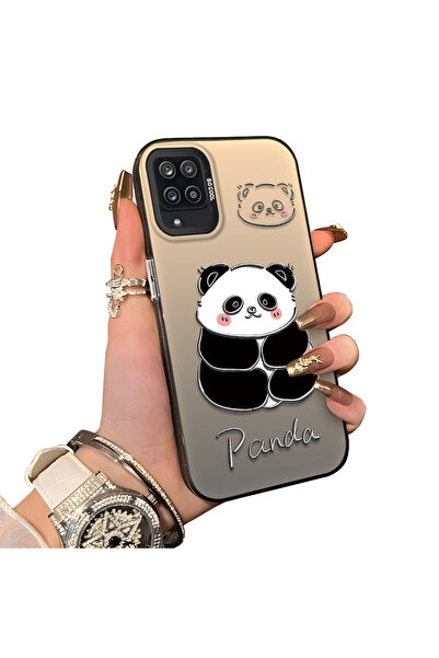 ucuc غطاء سيليكون متوافق مع هاتف سامسونج جالاكسي A12/M12 بنمط الباندا اللطيف ...