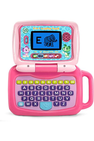 LeapFrog جهاز LeapTop Touch 2 في 1، وردي