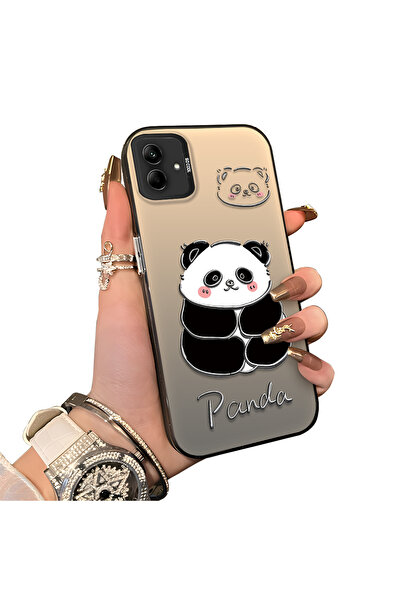 ucuc غطاء سيليكون متوافق مع هاتف سامسونج جالاكسي A04e، غطاء مقاوم للصدمات بنم...