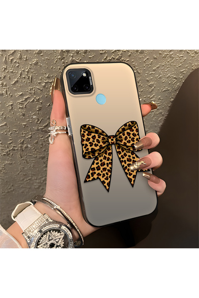 ucuc حافظة متينة متوافقة مع هاتف Realme C21Y/C25Y مصنوعة من السيليكون مع تصمي...