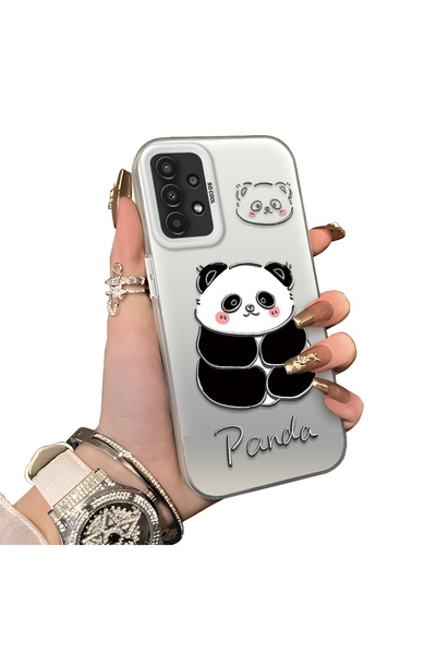 ucuc غطاء سيليكون متوافق مع هاتف سامسونج جالاكسي A13 بنمط الباندا اللطيف، غطا...