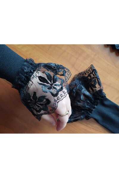 PL Black Thick Floral Standard Sleeve Cover